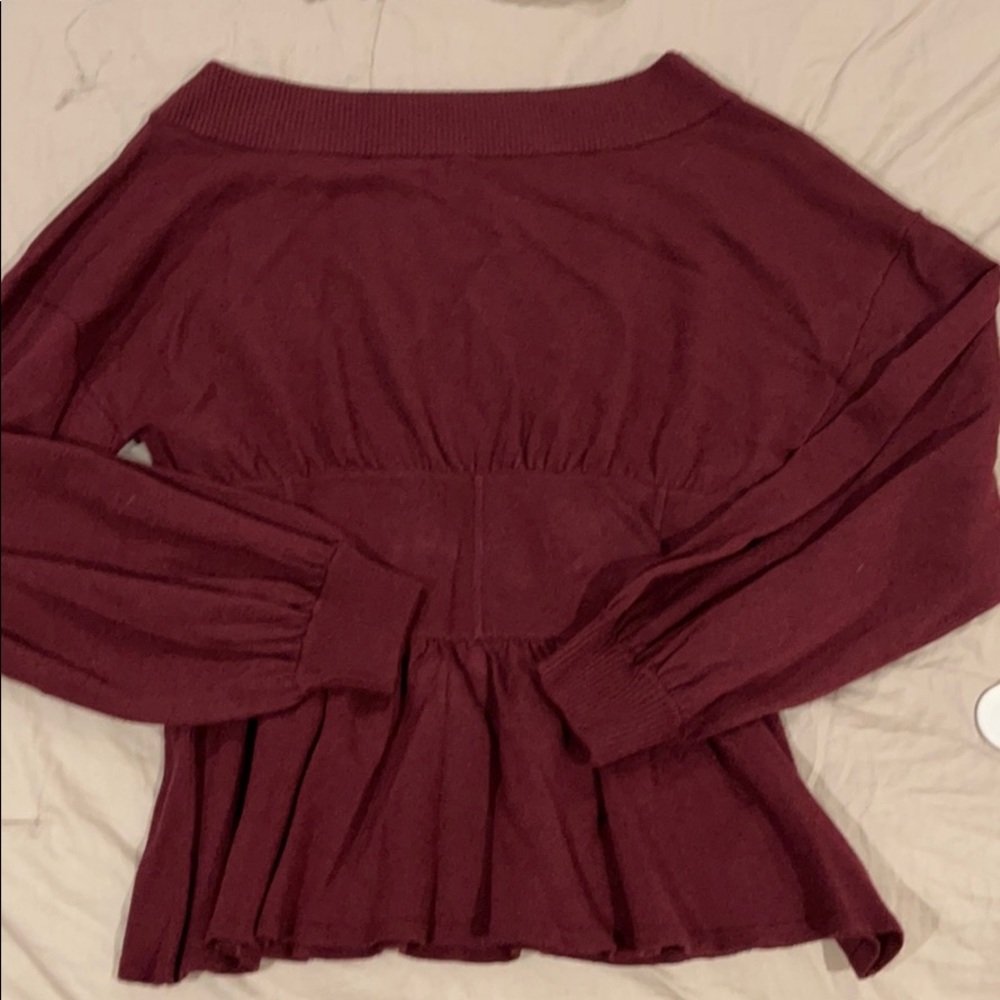Off the shoulder sweater